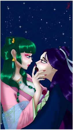 Two characters